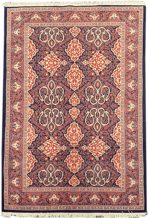 Kashmiri Rug - 214 cm x 137 cm