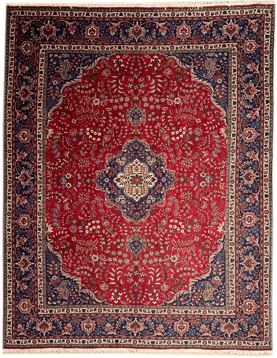 Vintage Tabriz Rug - 390 cm x 302 cm