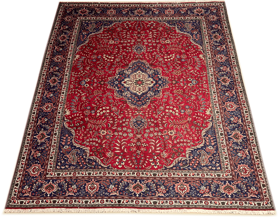 Vintage Tabriz Rug - 390 cm x 302 cm