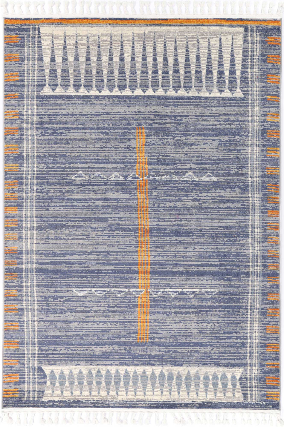 Quito Blue Contemporary Designer Rug