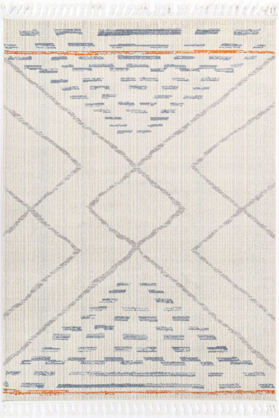 Inca Pica Cream Contemporary Designer Rug