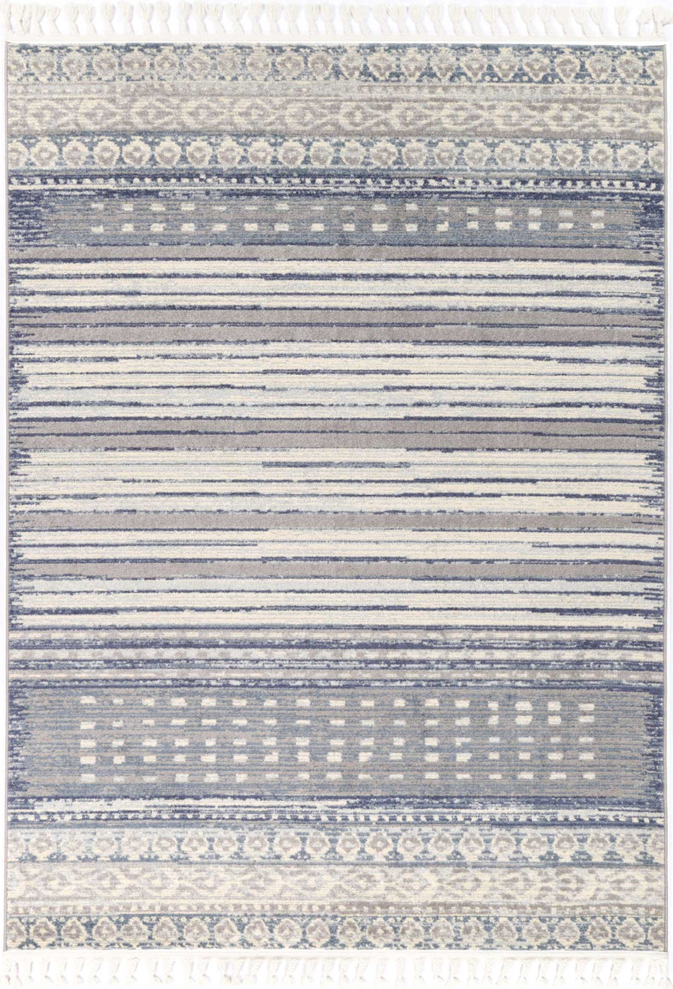 Cajamarca Blue Contemporary Designer Rug