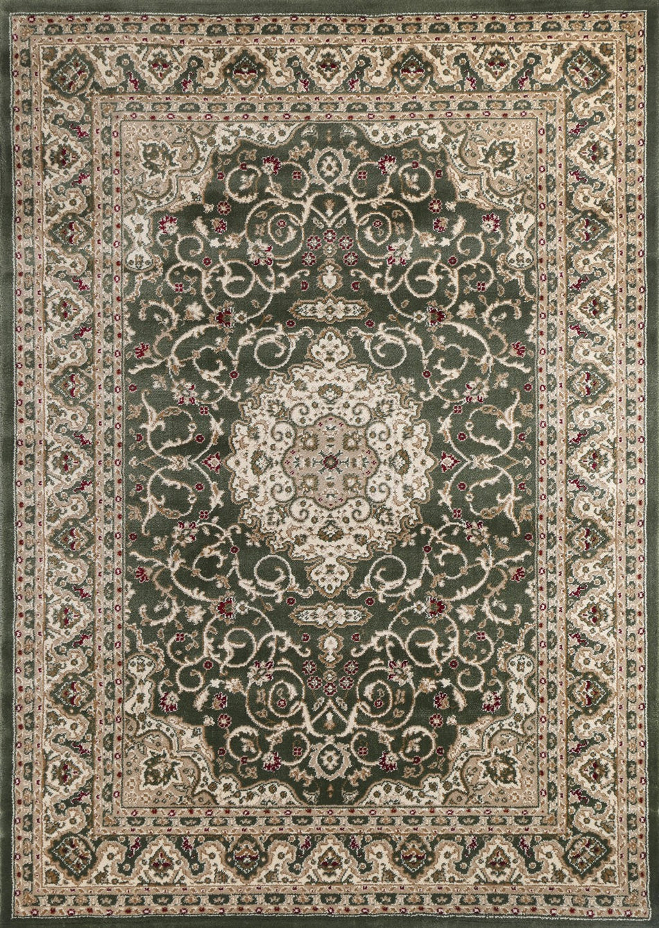 Julian Green Medallion Rug
