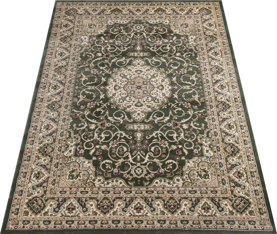 Julian Green Medallion Rug