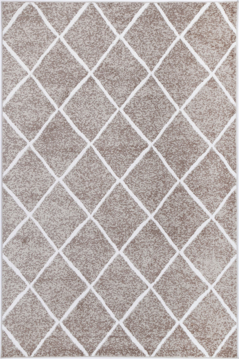 Kimberley 1 Trellis Mocha Rug