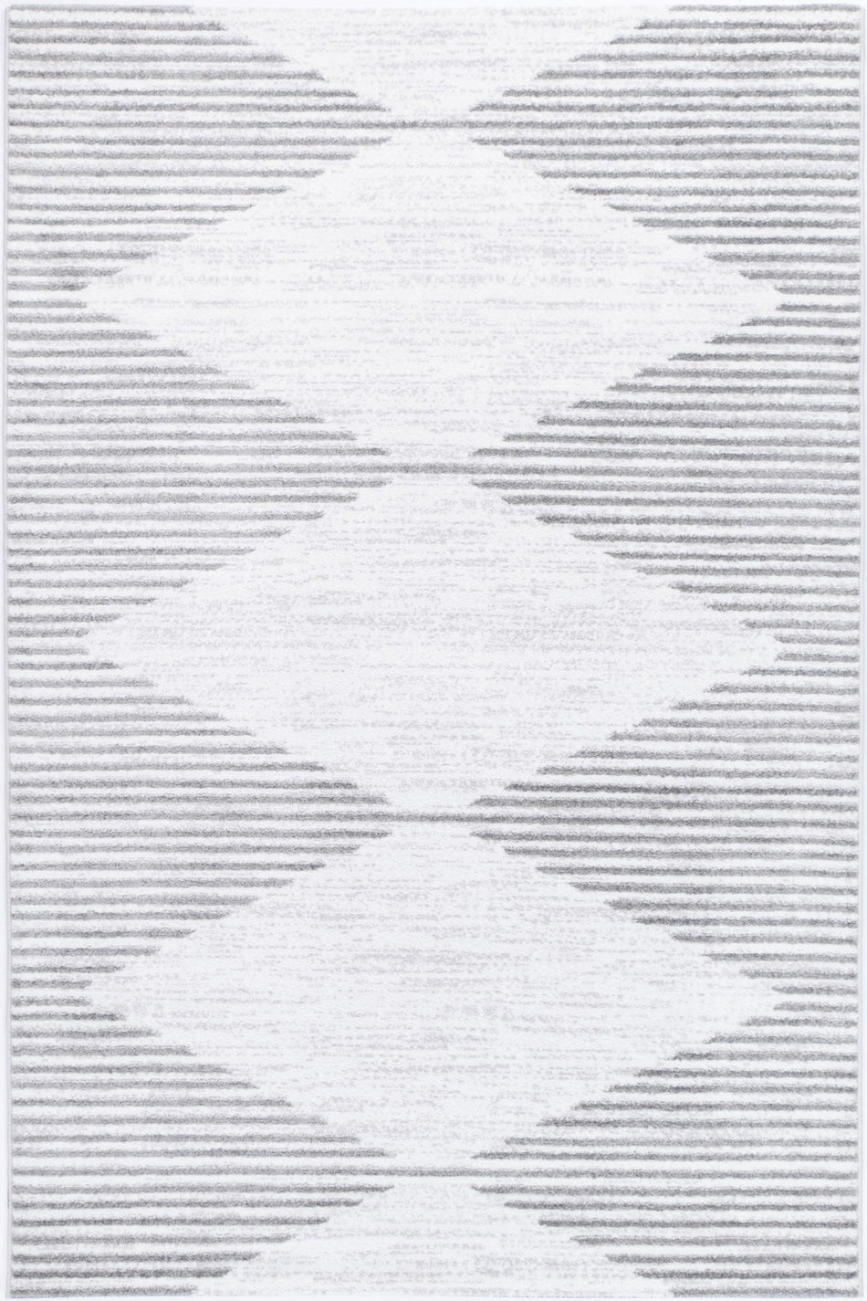 Kimberley 3 Diamond Silver Rug