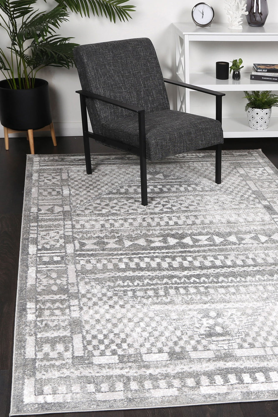 Kimberley 7 Aztec Grey Rug