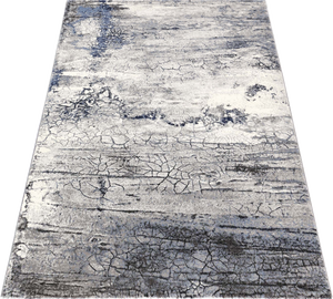 Sapphire 10 Abstract Grey Rug