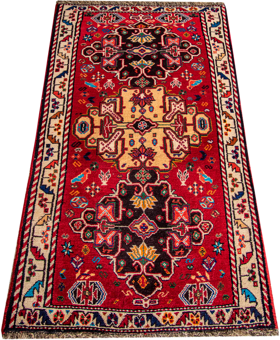 Bakhtiari Rug - 160 cm x 80 cm