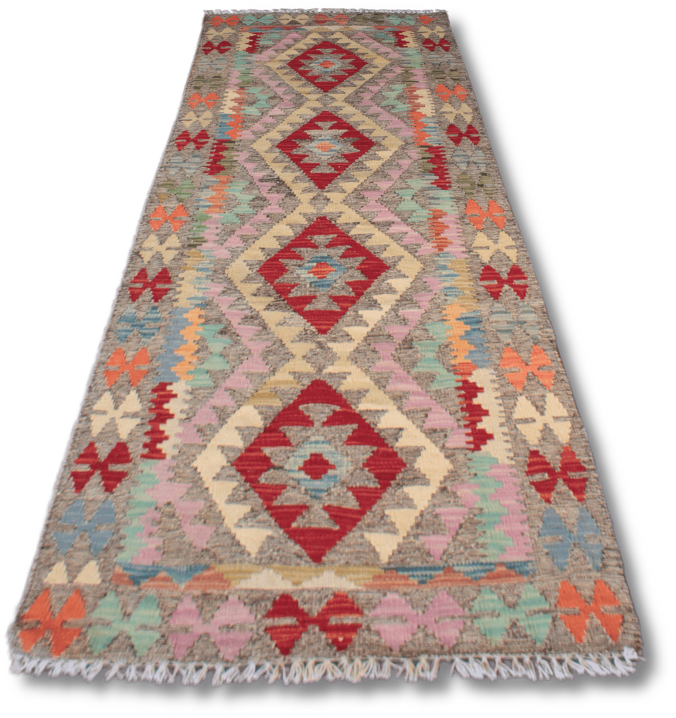 Chobi Kilim Runner - 201 cm x 73 cm