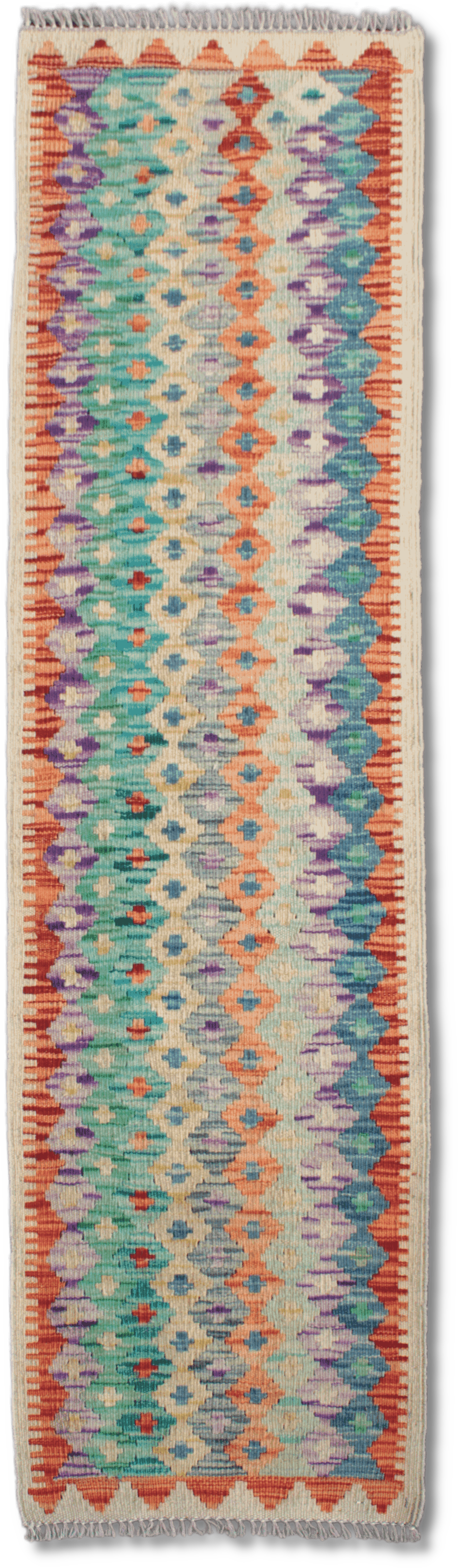 Chobi Kilim Table Runner - 158 cm x 44 cm