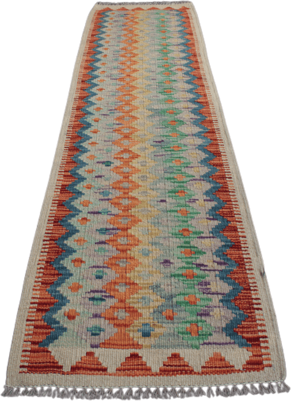 Chobi Kilim Table Runner - 157 cm x 43 cm