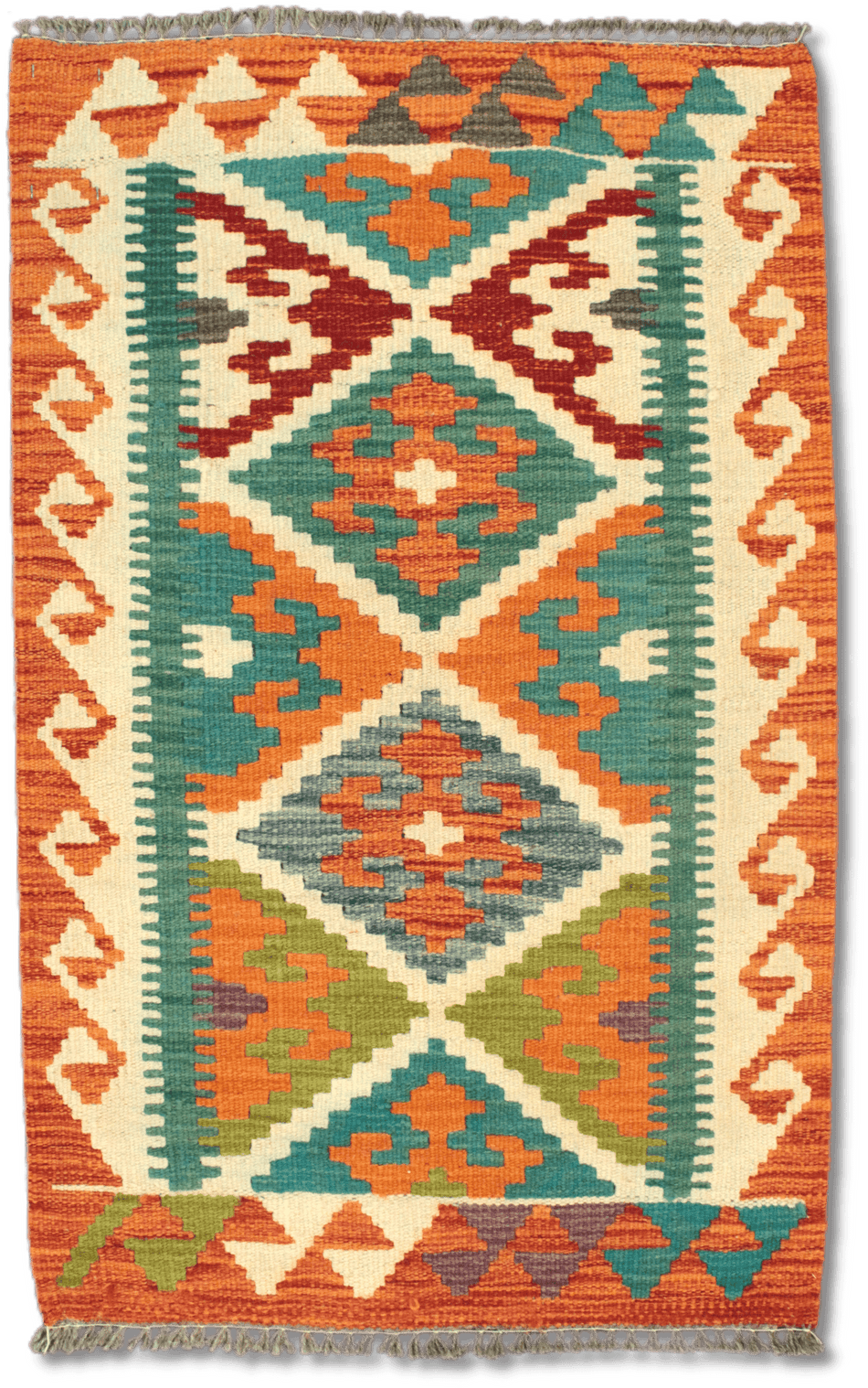 Chobi Kilim Rug  - 94 cm x 59 cm