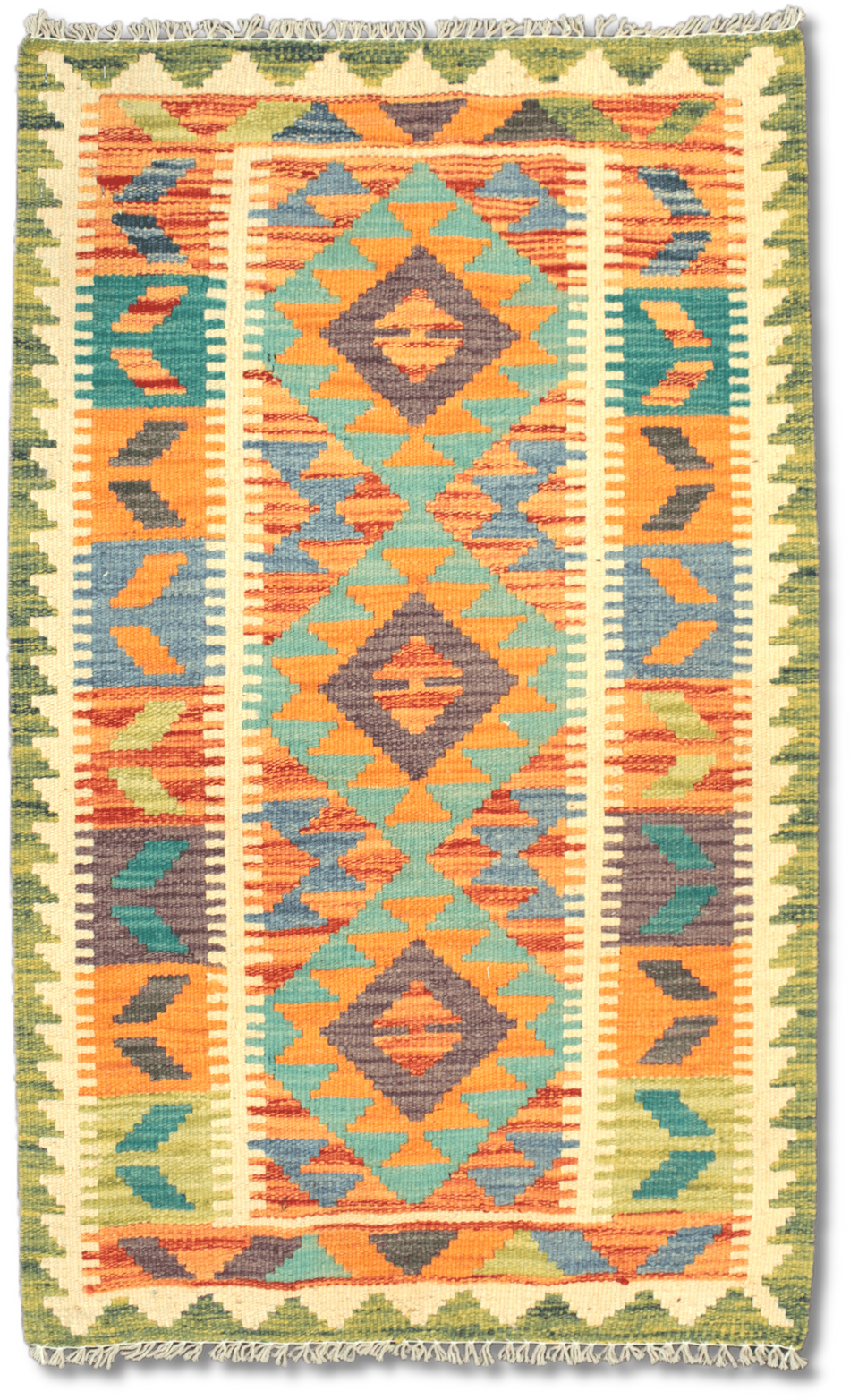 Chobi Kilim Rug  - 100 cm x 60 cm