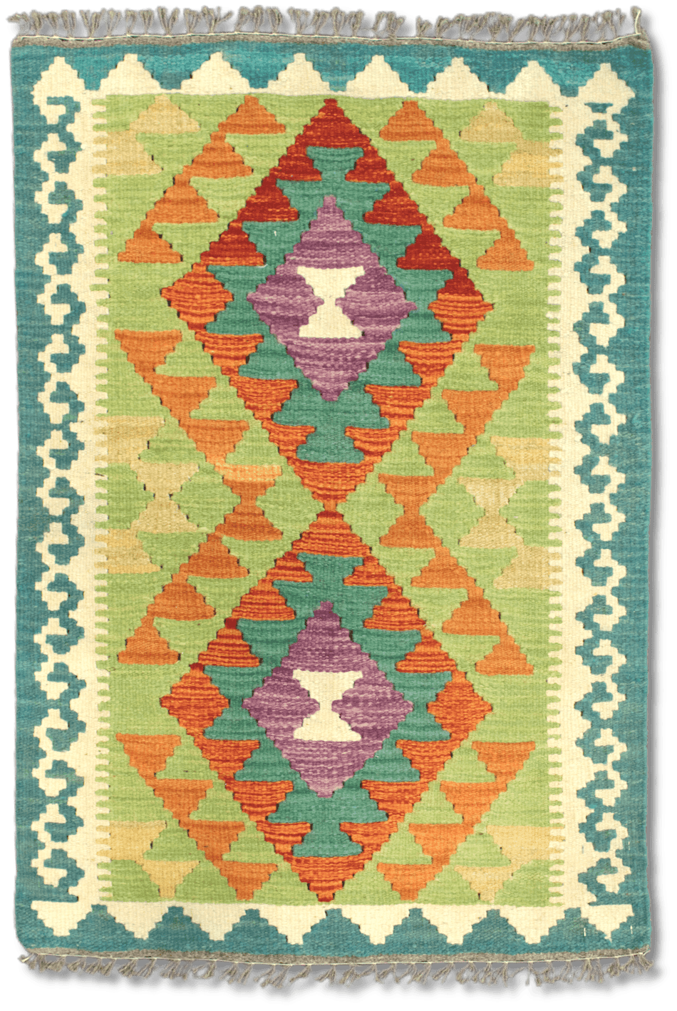 Chobi Kilim Rug  - 91 cm x 60 cm