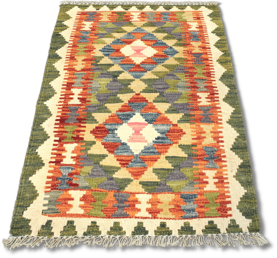 Chobi Kilim Rug  - 85 cm x 56 cm