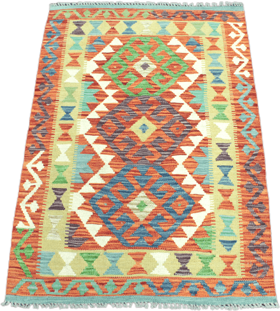 Chobi Kilim Rug  - 118 cm x 77 cm