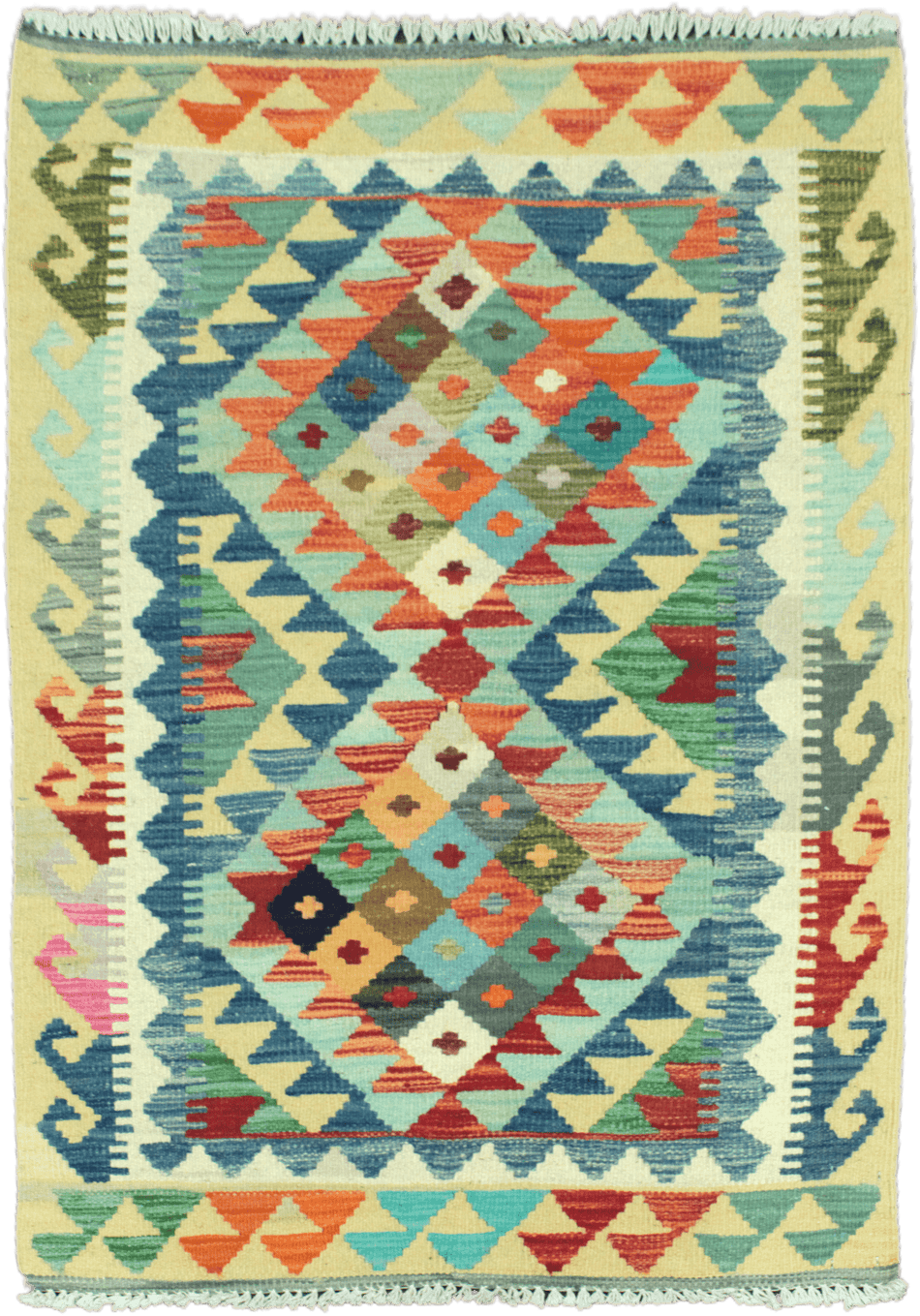 Chobi Kilim Rug  - 123 cm x 86 cm