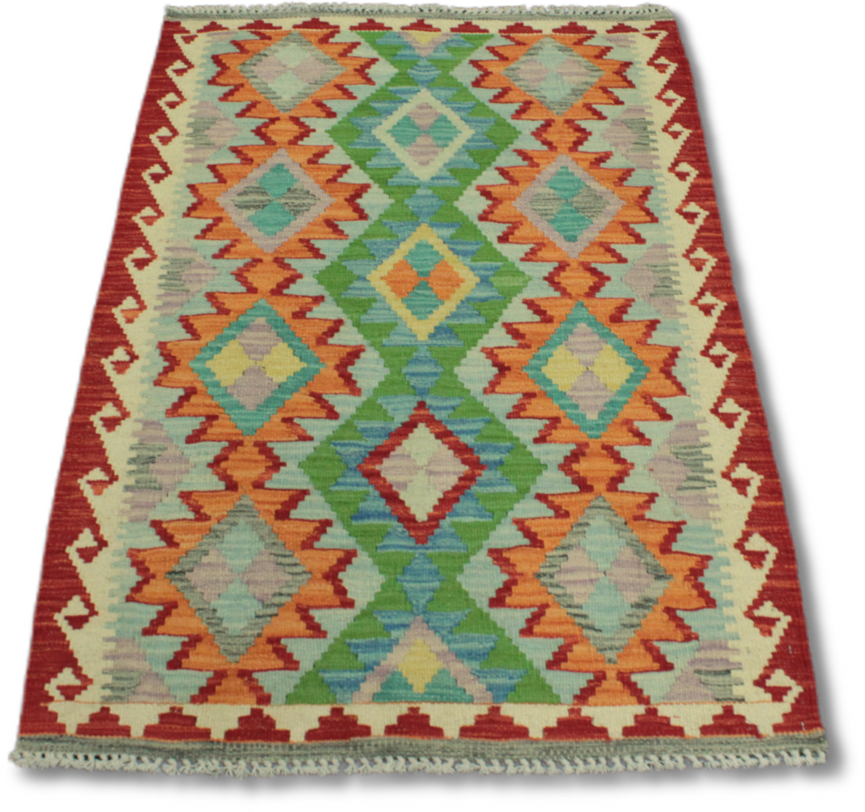 Chobi Kilim Rug  - 125 cm x 83 cm