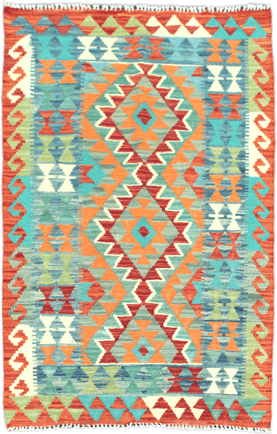 Chobi Kilim Rug  - 125 cm x 80 cm