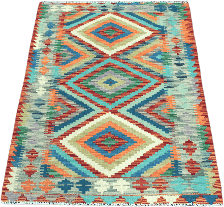 Chobi Kilim Rug  - 123 cm x 87 cm