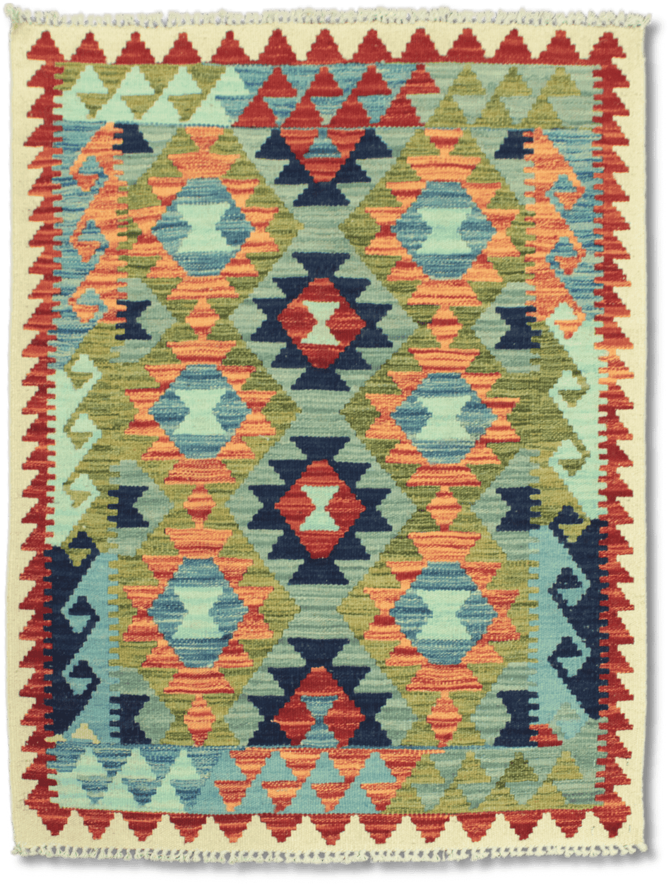 Chobi Kilim Rug  - 110 cm x 83 cm