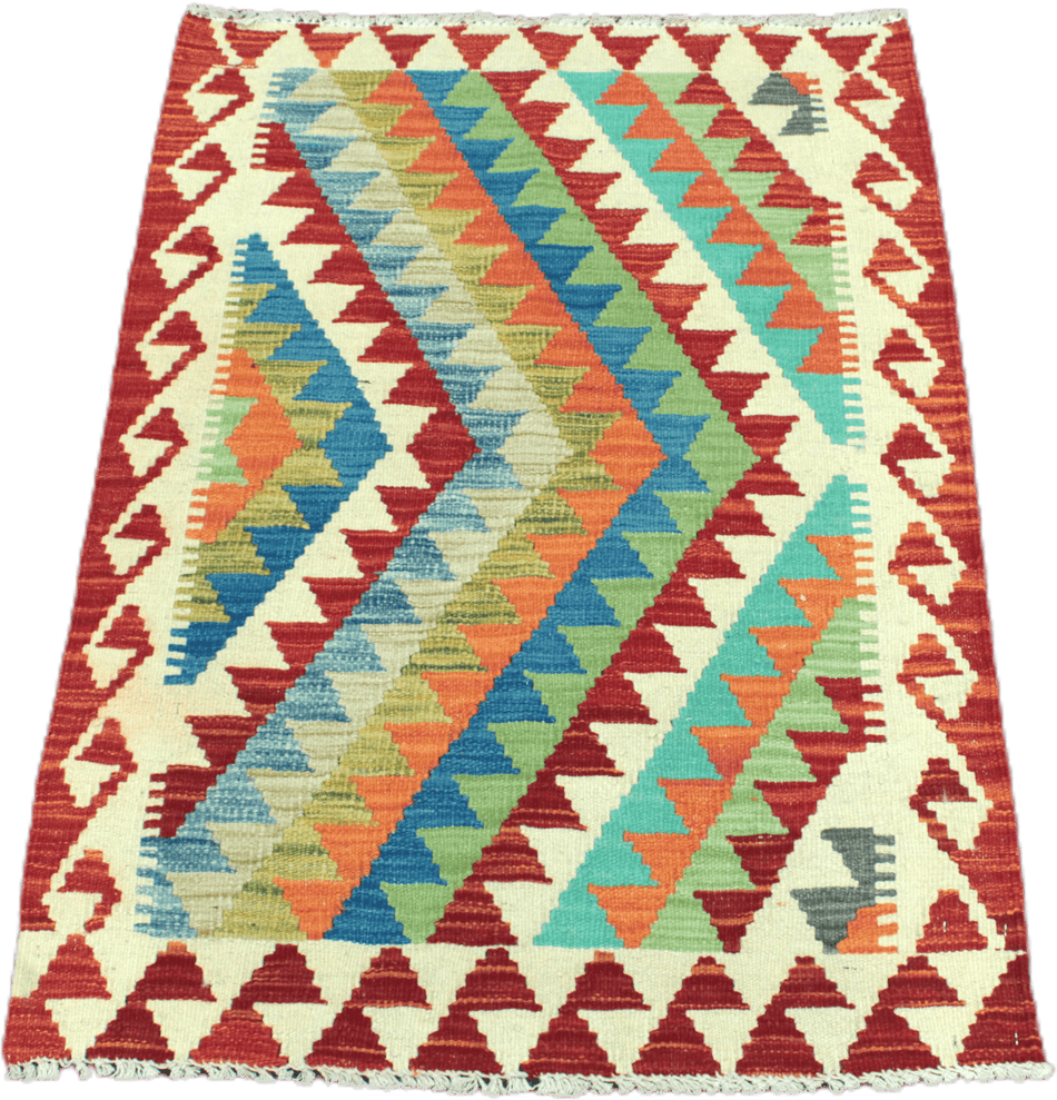 Chobi Kilim Rug  - 117 cm x 80 cm