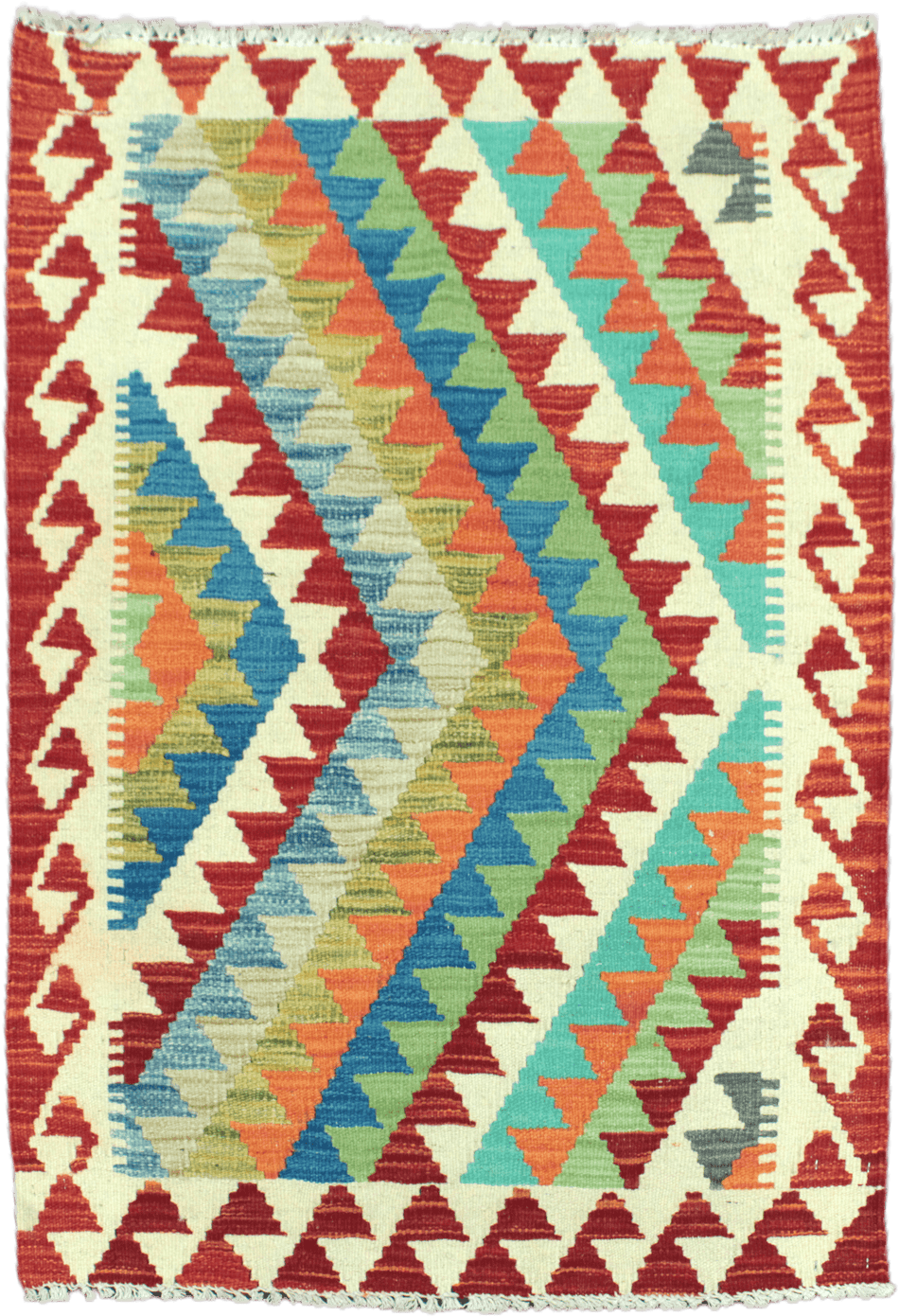 Chobi Kilim Rug  - 117 cm x 80 cm