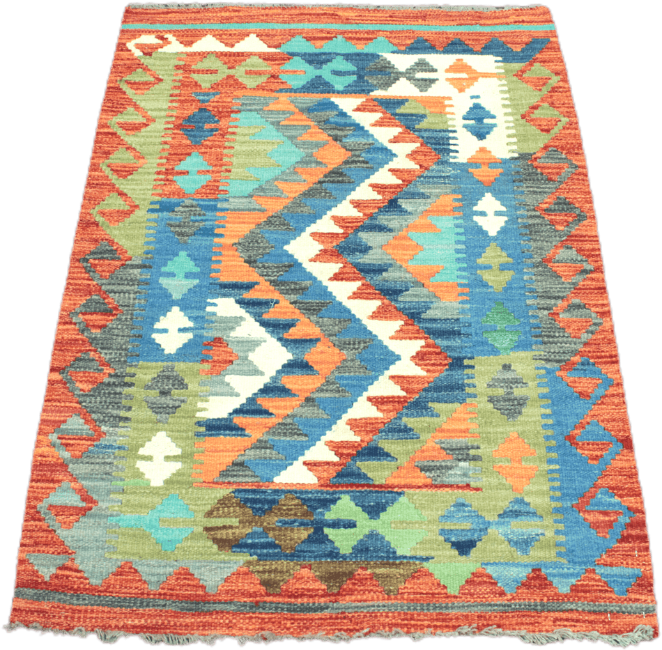 Chobi Kilim Rug  - 127 cm x 87 cm