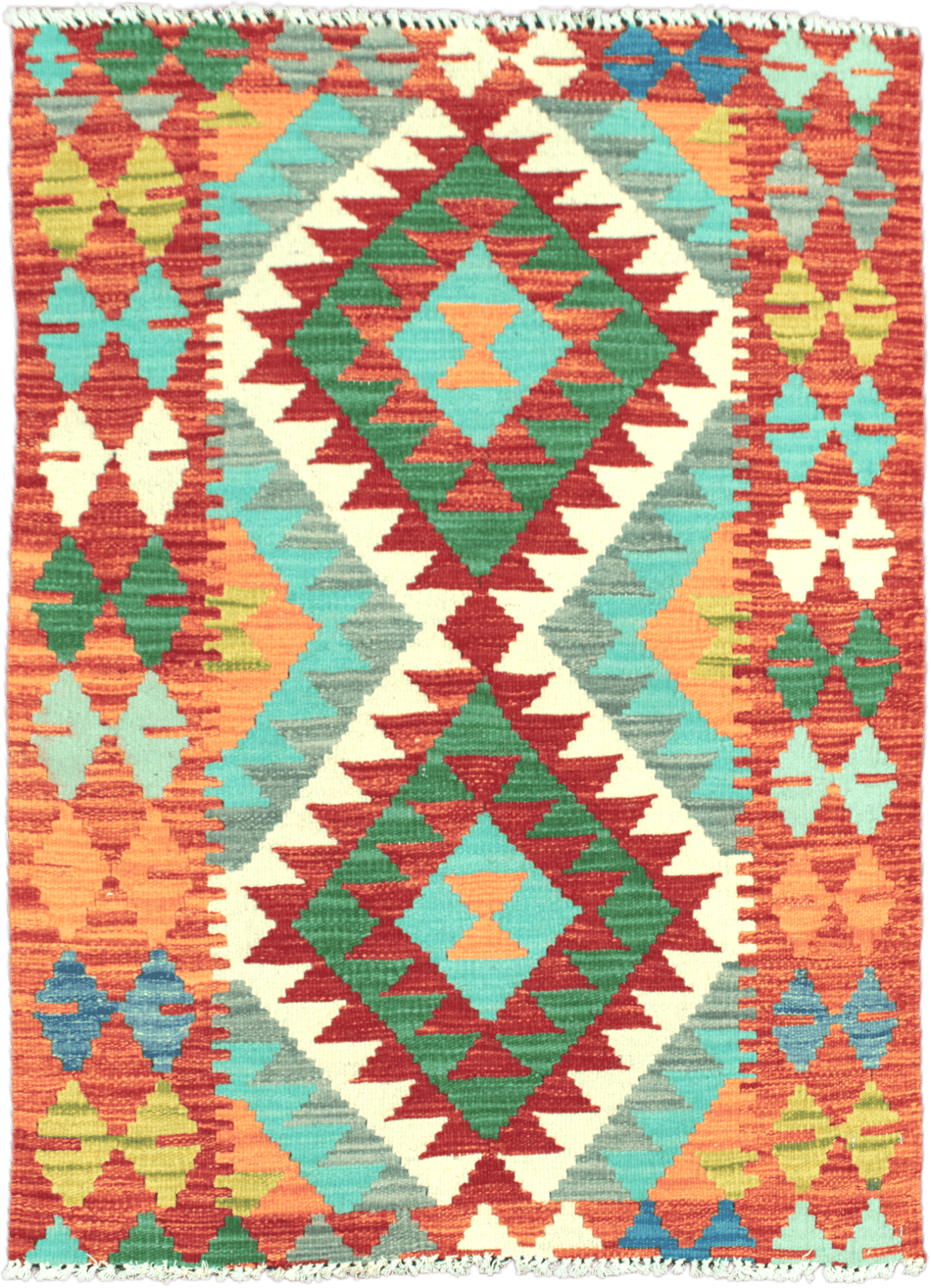 Chobi Kilim Rug  - 112 cm x 81 cm