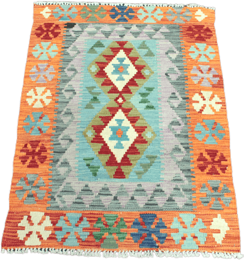 Chobi Kilim Rug  - 111 cm x 81 cm