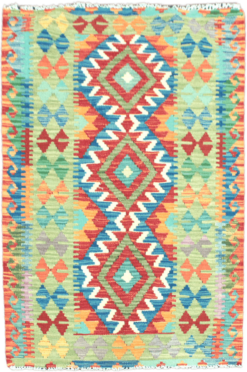 Chobi Kilim Rug  - 128 cm x 85 cm