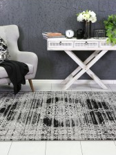 Elise Distressed Grey Rug