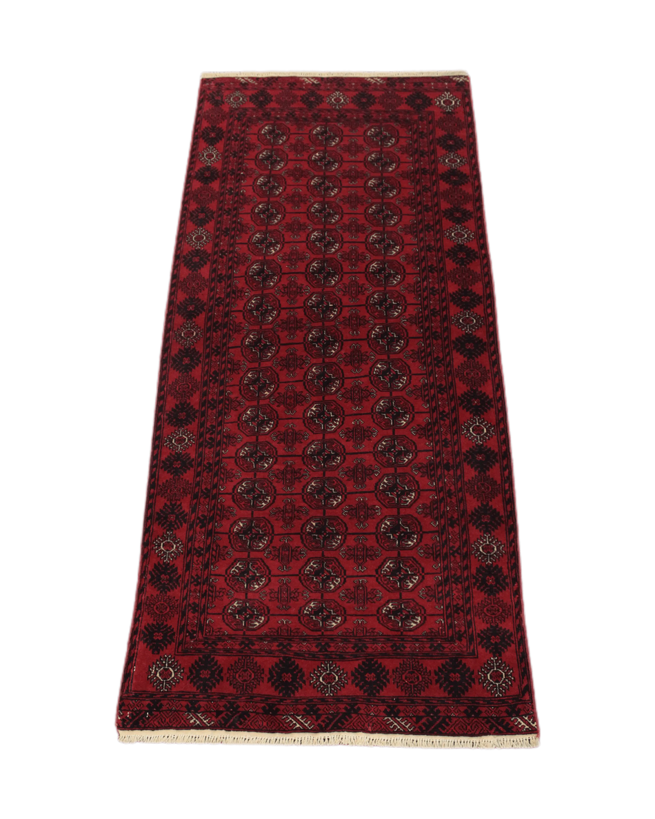 Fine Turkoman Runner - 183 cm x 87 cm