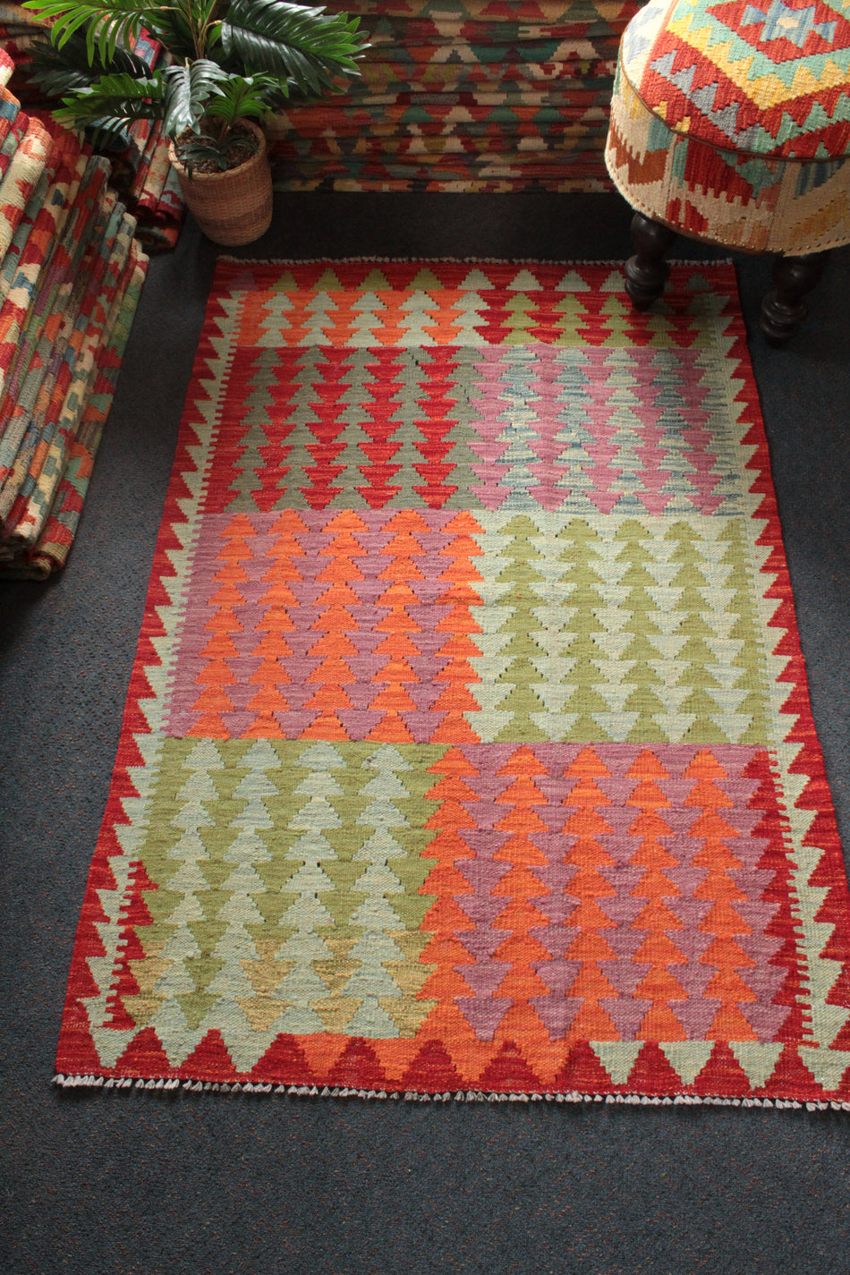 Chobi Kilim - 149 cm x 101 cm