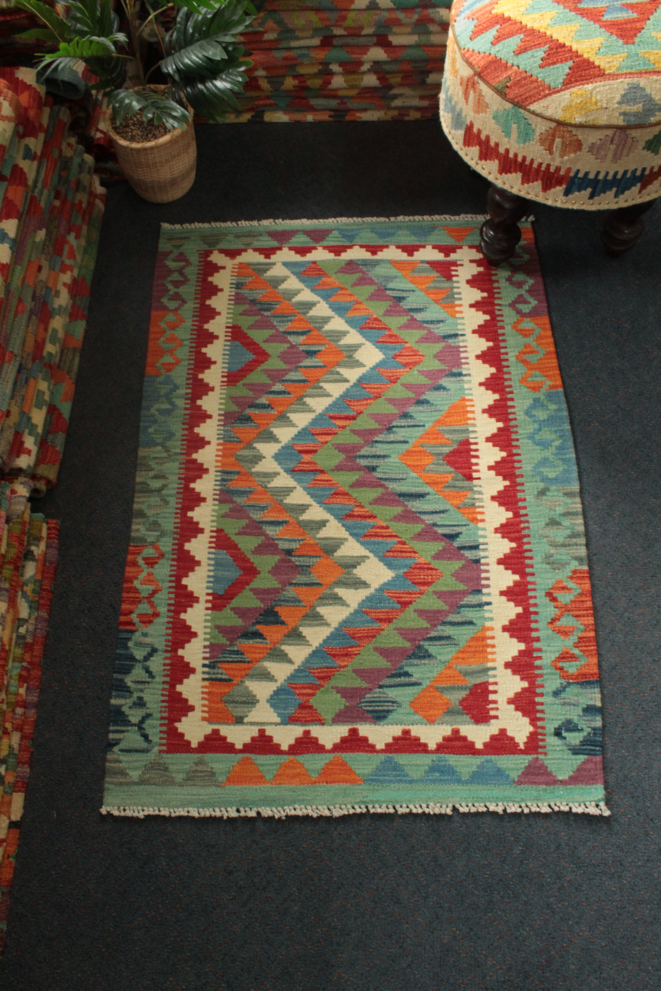 Chobi Kilim - 118 cm x 82 cm