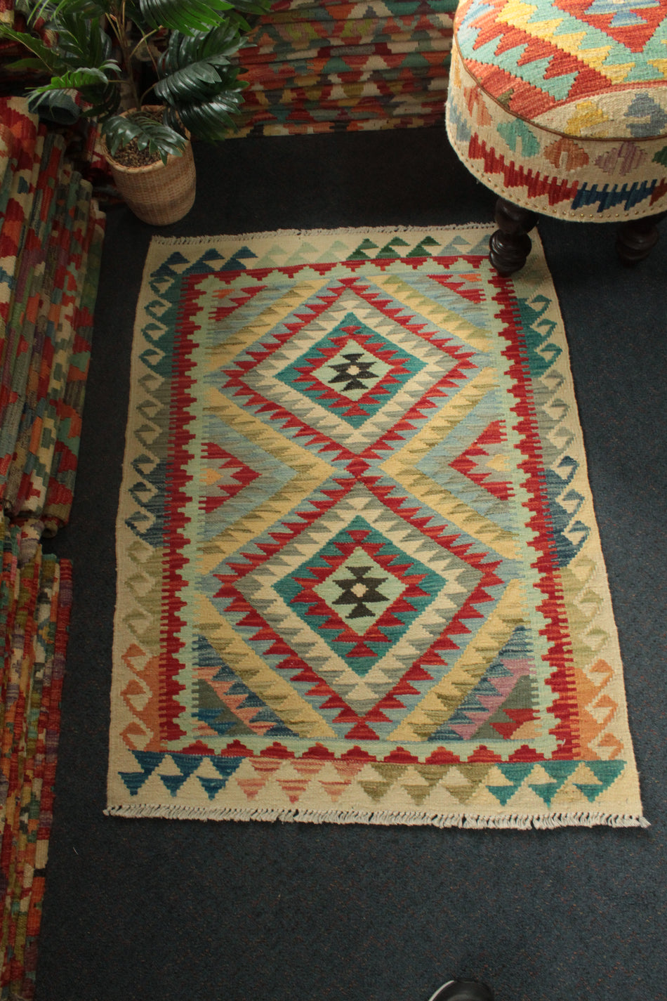 Chobi Kilim - 116 cm x 85 cm