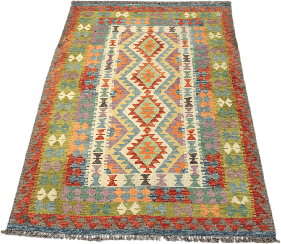 Chobi Kilim - 248 cm x 174 cm