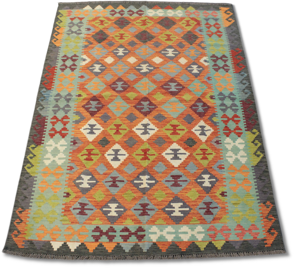 Chobi Kilim - 293 cm x 195 cm