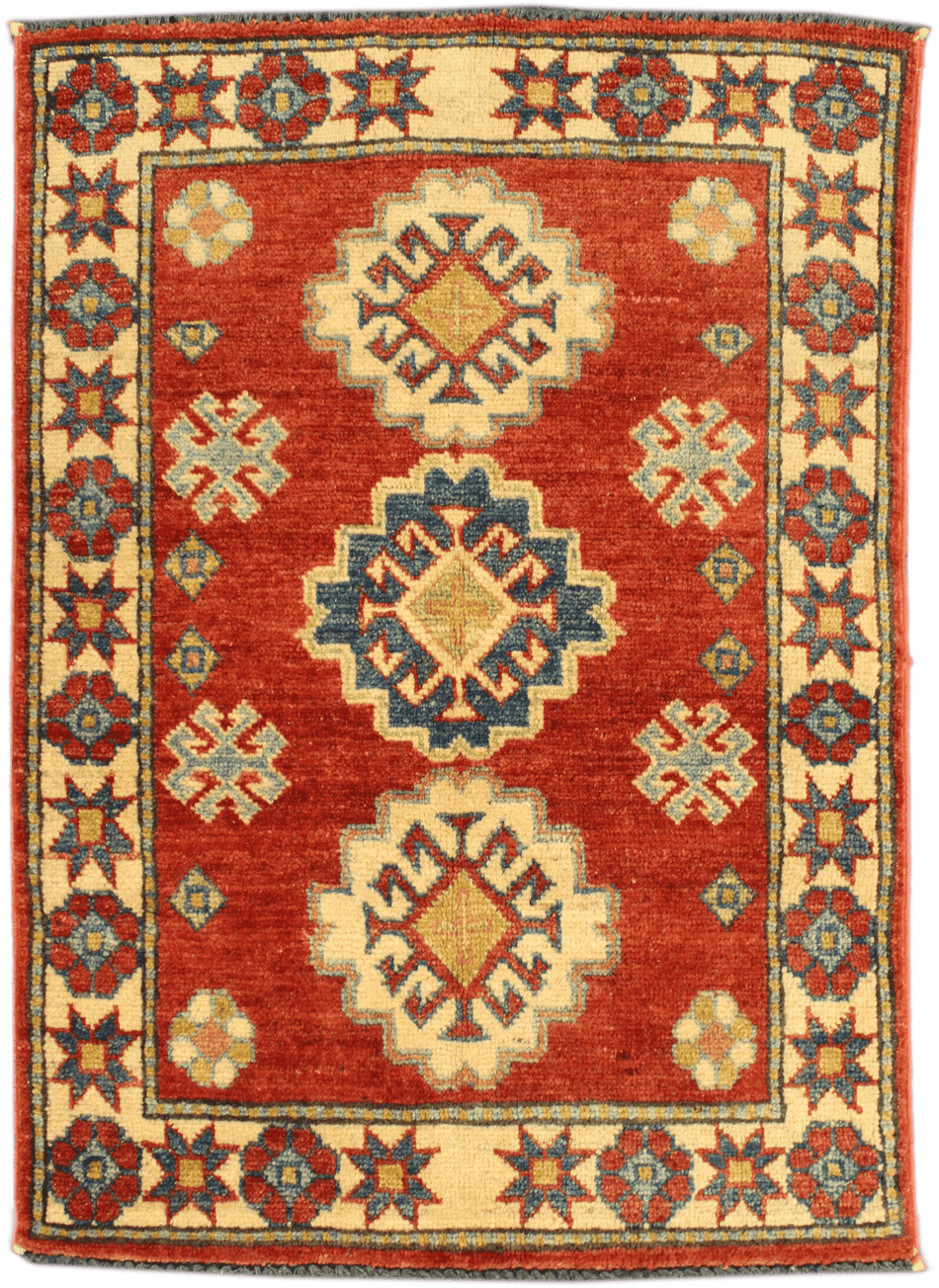 Kazak Rug - 96 cm x 70 cm