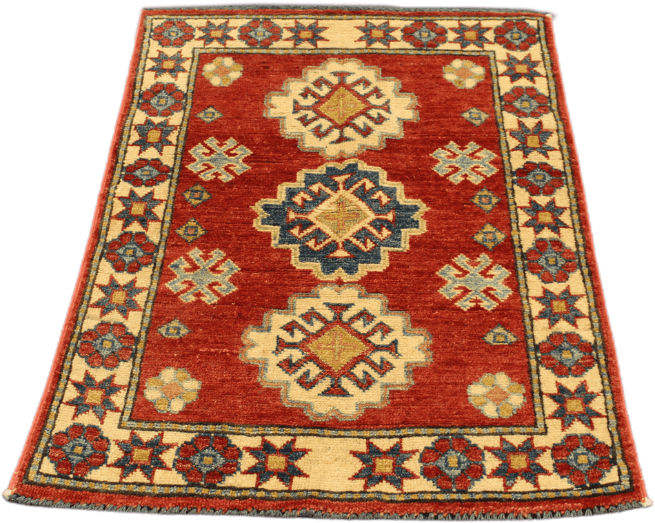 Kazak Rug - 96 cm x 70 cm