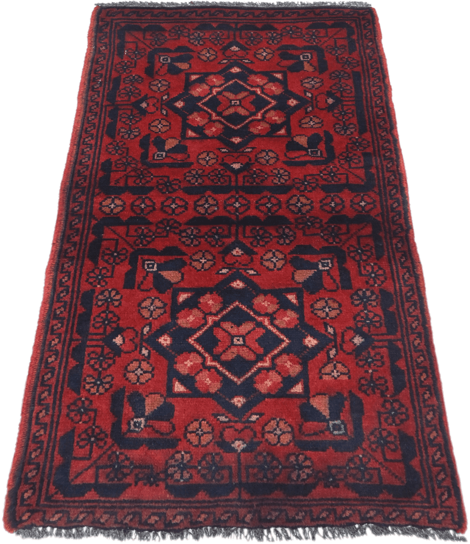 Khal Mohammadi Rug - 95 cm x 50 cm