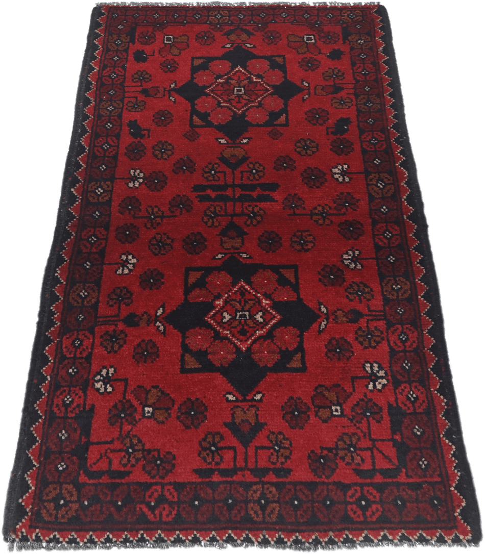 Khal Mohammadi Rug - 96 cm x 51 cm