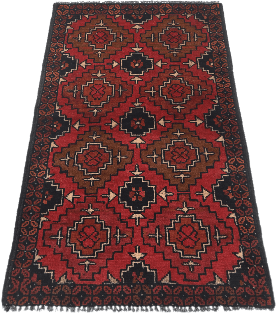Khal Mohammadi Rug - 95 cm x 51 cm