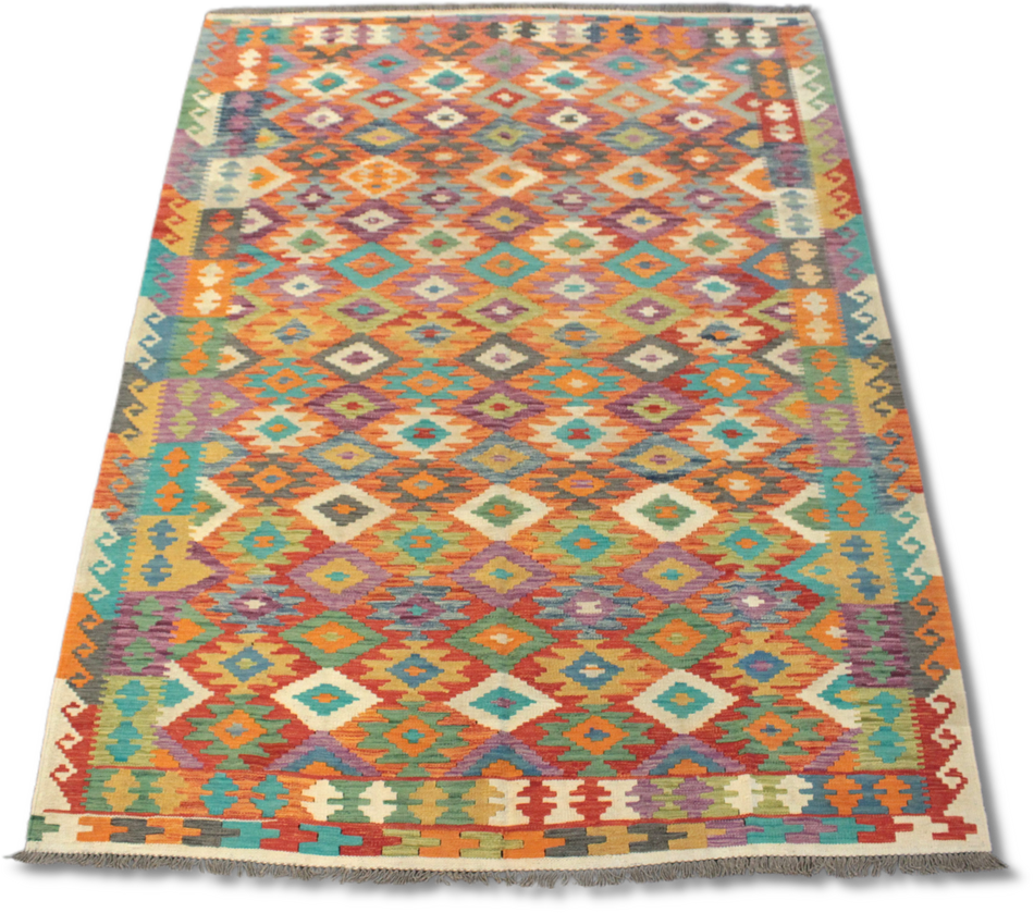 Chobi Kilim - 292 cm x 202 cm