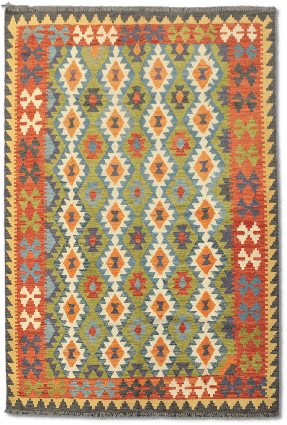 Chobi Kilim - 282 cm x 202 cm