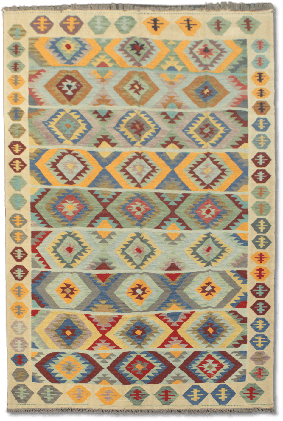 Chobi Kilim - 301 cm x 198 cm