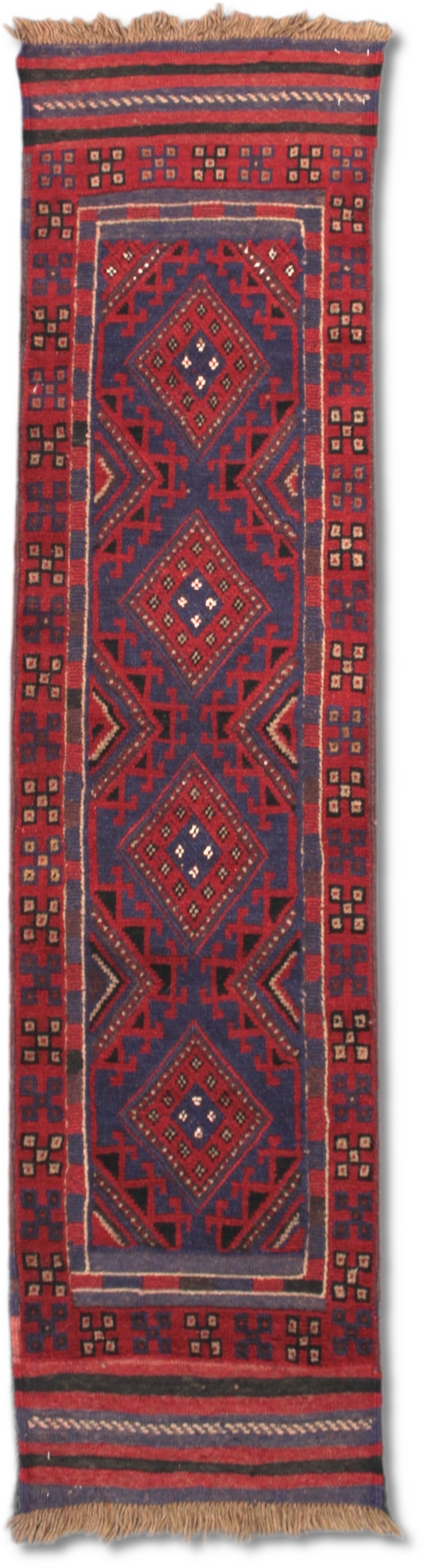 Mashwani Kilim Rug - 237 cm x 57 cm