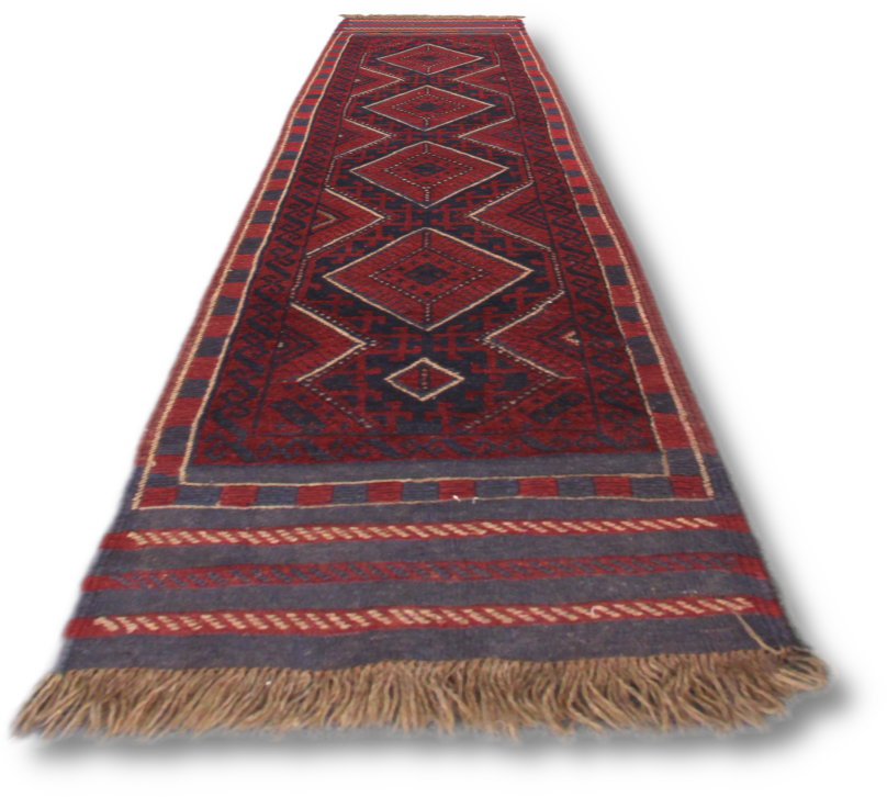 Mashwani Kilim Rug - 245 cm x 60 cm