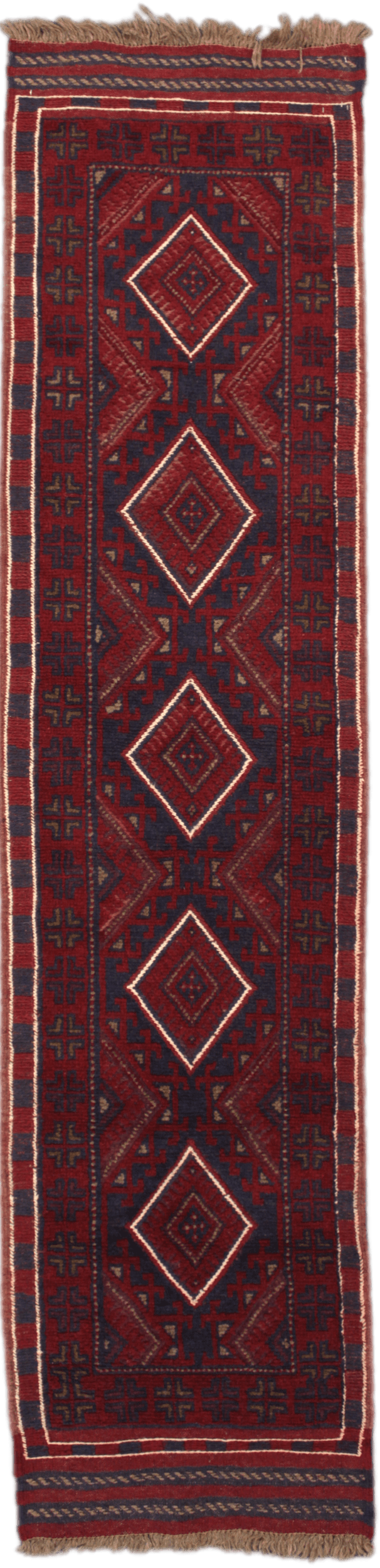 Mashwani Kilim Rug - 253 cm x 58 cm